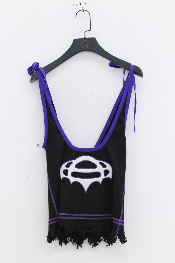 WINDOWSEN lacers make old dress/top SS23D001 black